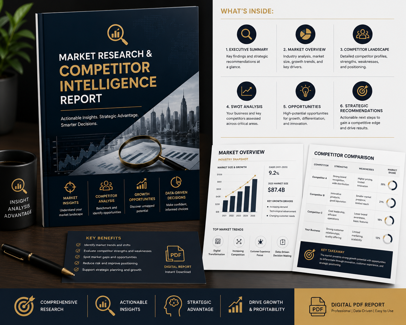Market Research & Competitor Intelligence Report